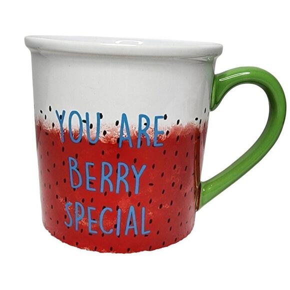 Bed, Bath & Beyond Coffee Mugs, wild Sage "You Are Berry Special" Ceramic Cup - Picture 1 of 7